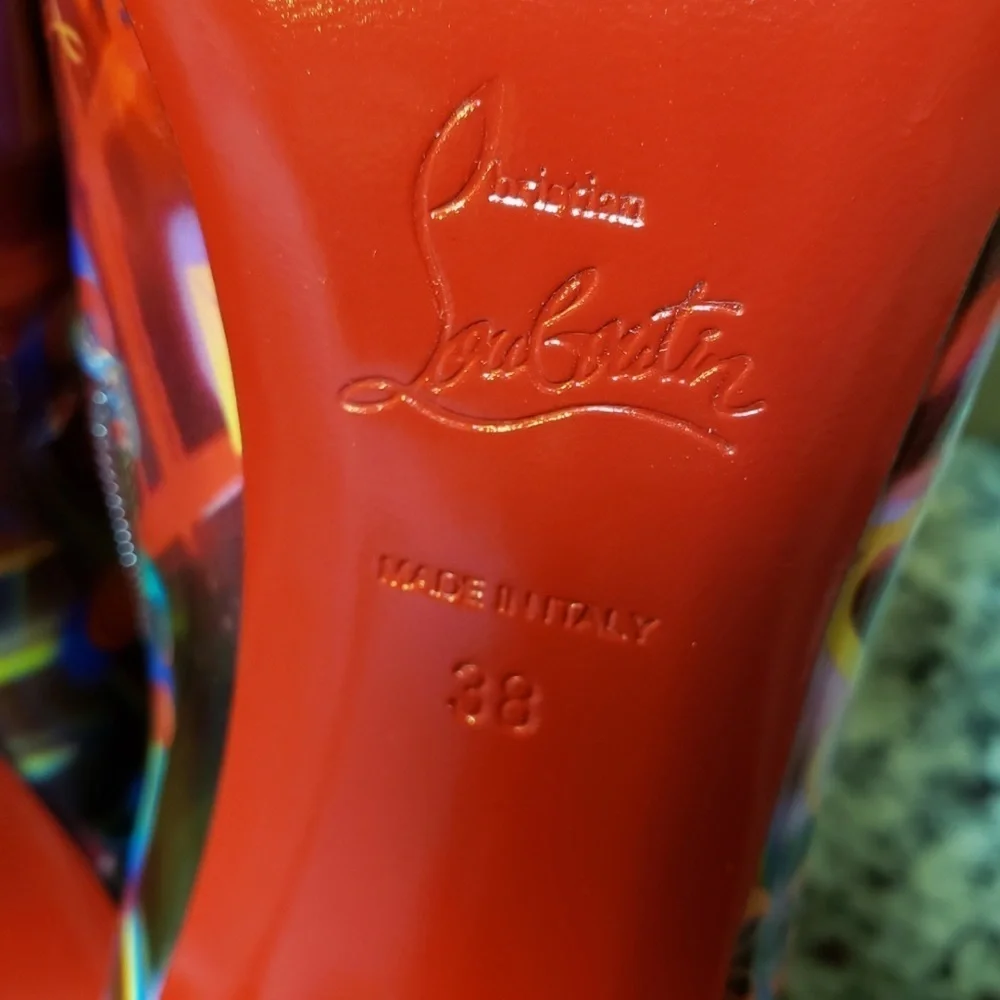 New Christian Louboutin So Kate 100mm Booty size 38